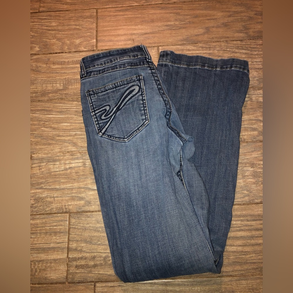 Stetson bootcut mid wash jeans size 12L